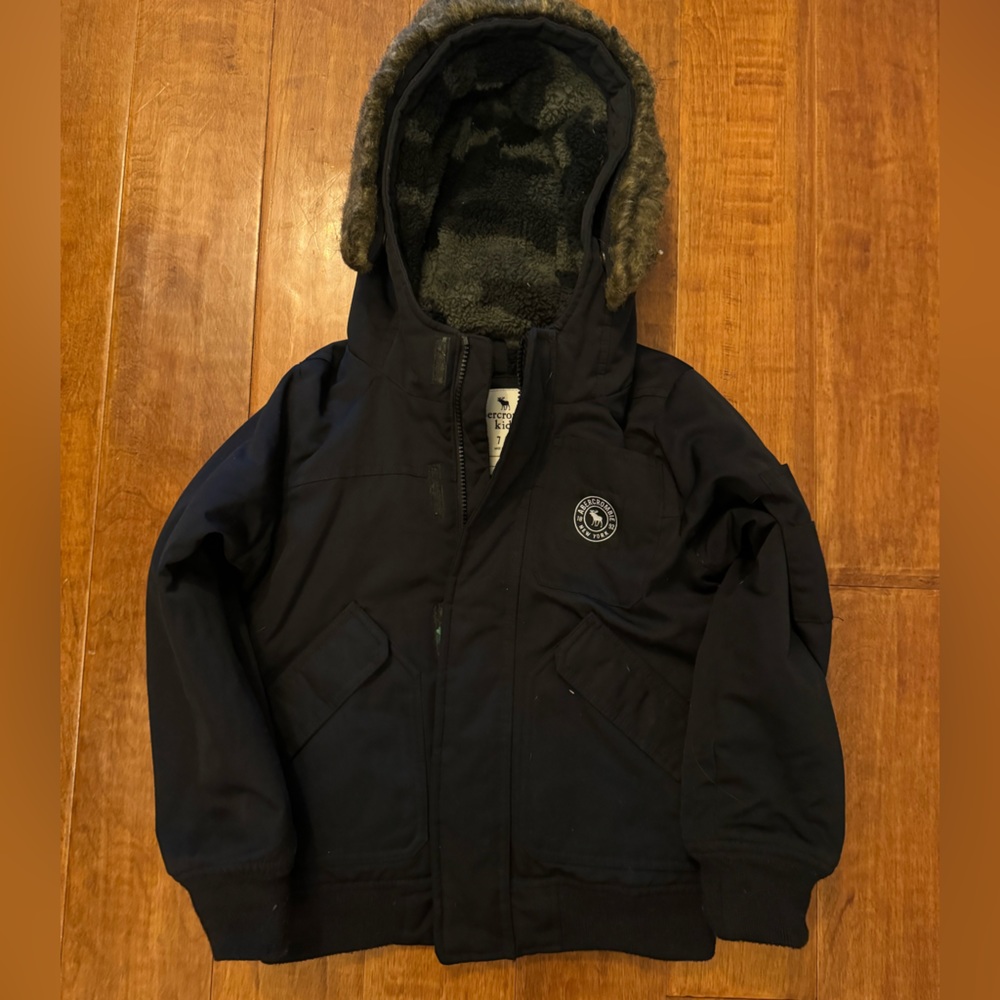 Abercrombie Kids Bomber Jacket Sz 7/8